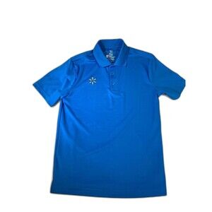 Walmart employee small polo shirt mens blue associate